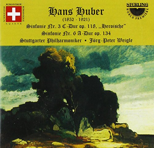 Jörg-peter Weigle - Huber: Symphonies Nos 3 & 6 [CD]