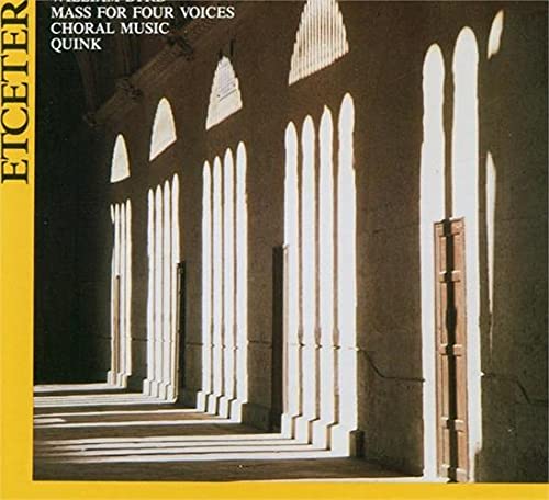 Vocal Music - Quink Vocal Ensemble [CD]
