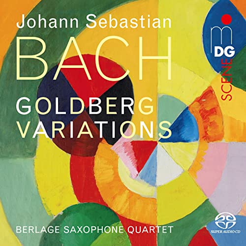 Berlage Saxophone Quartet - JS Bach: Goldberg Variations BWV 988 [CD]