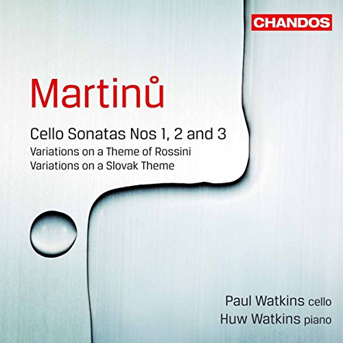 P.watkinsh.watkins - Martinu: Cello Sonatas 1, 2 3 [CD]