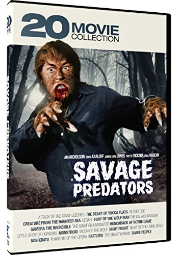 Savage Predators: 20 Movie Collection [DVD]