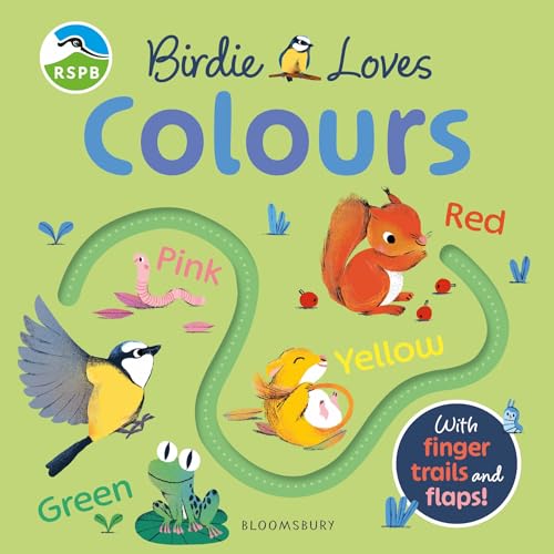 RSPB Birdie Loves Colours : With finger trails and lift-the-flap surprises!
