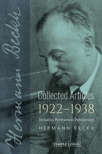 Collected Articles, 1922-1938 : Including Posthumous Publications