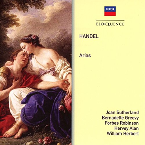 Sutherland;greevy;robinson - Handel Arias [CD]