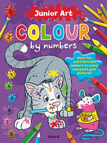 Junior Art Colour By Numbers: Cat