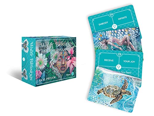 Water Blessings : Affirmation cards
