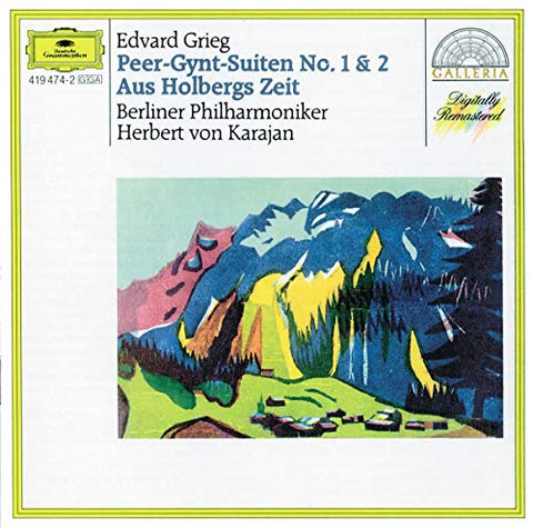 Berliner Philharmoniker Herbert Karajan - Grieg: Peer Gynt Suites Nos.1 & 2; From Holberg's Time; Sigurd Jorsalfar [CD]