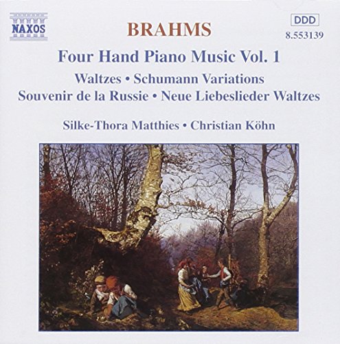 Matthies - Brahmsfour Hand Piano Music Vol 1 [CD]