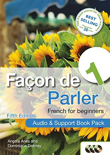 Facon de Parler 1 French for Beginners 5ED : Audio and Support Book Pack