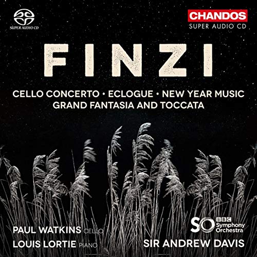 Watkins/lortie/davis - Gerald Finzi: Cello Concerto, Op. 40, Nocturne, Grand Fantasia and Toccata, Op. 38 [CD]