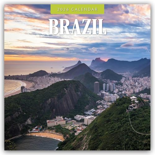 Brazil 2026 Square Wall Calendar