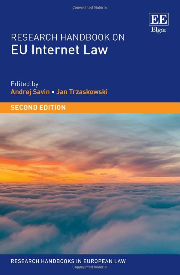 Research Handbook on EU Internet Law