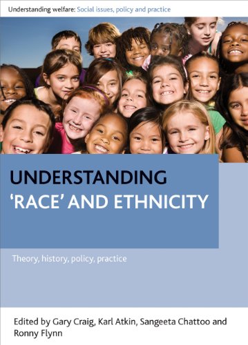 Book cover: "Understanding 'race' and ethnicity" with diverse children pictured.
