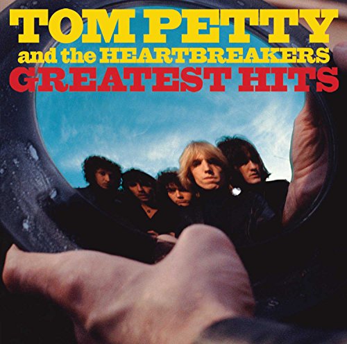 Tom Petty and the Heartbreakers’ “Greatest Hits” CD cover with band photo.