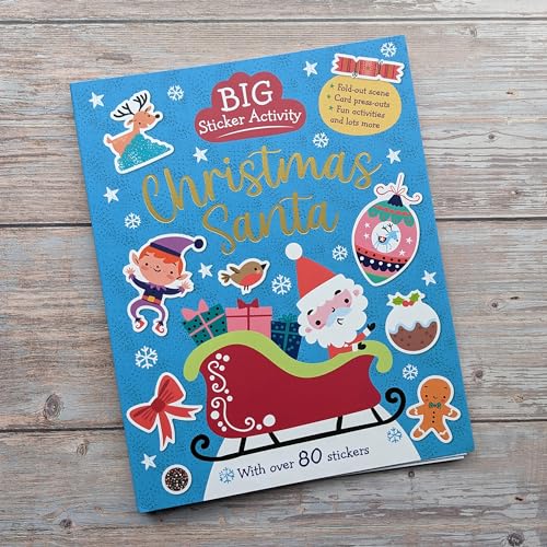 Big Sticker Activity : Christmas Santa