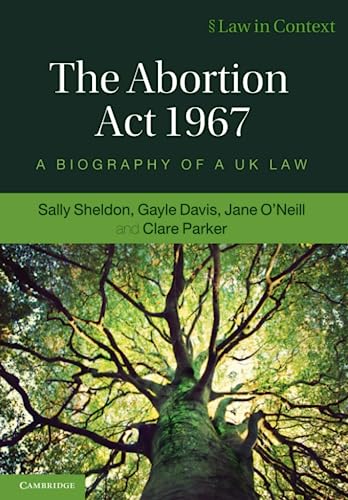 Book cover: “The Abortion Act 1967” with a tree image background.