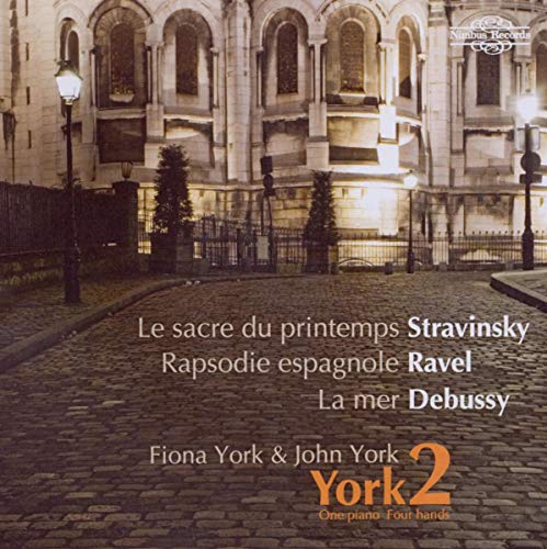 York2/fiona York/john York - Stravinsky, Ravel, Debussy: One piano, Four hands [CD]