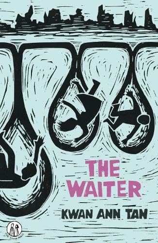 Image of a book titled The Waiter with a barcode on the back cover.