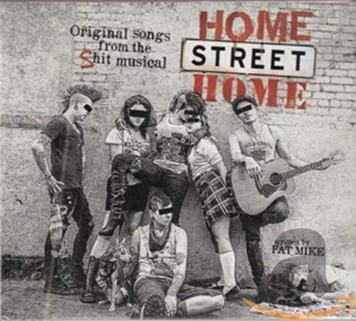 CD cover for NOFX musical “Home Street Home” with a group portrait.