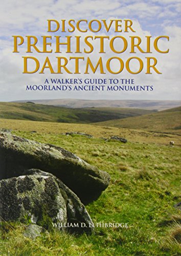 Colourful guidebook with Dartmoor landscape and ancient monument images on the cover.