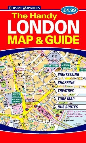 The Handy London Map & Guide [Paperback] [2026] Bensons MapGuides