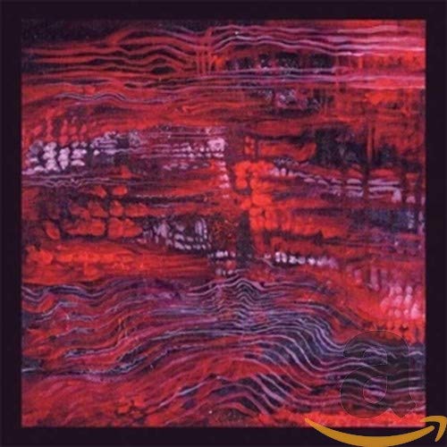 CD cover for "Clowns - Lucid Again" with abstract red and black art.