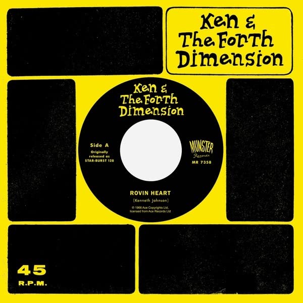 Ken & The Forth Dimension - Rovin Heart/See If I Care [VINYL]