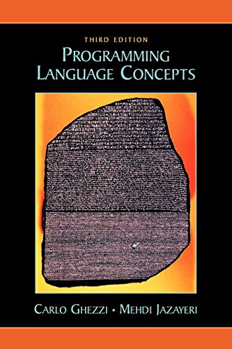 Programming Languages Concepts 3E