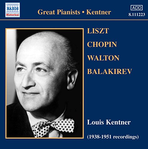 Kentner - Lisztchopinbalakirevwalton [CD]