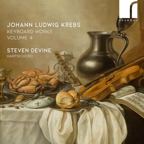 Steven Devine (harpsichord) - Krebs: Keyboard Works Volume 4 [CD]