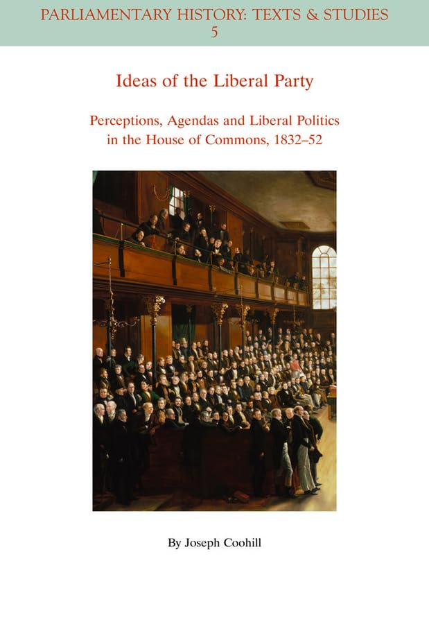 Book cover featuring a painting of the British House of Commons with many seated figures.
