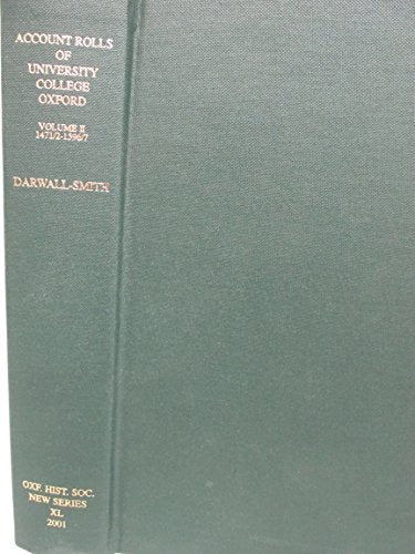 Account Rolls of University College