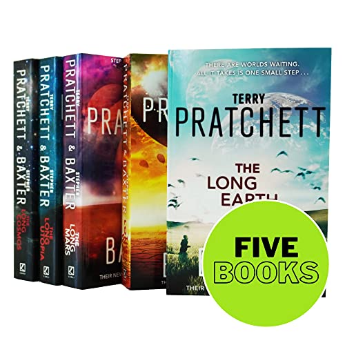 THE LONG EARTH SERIES - TERRY PRATCHETT - 5 BOOK