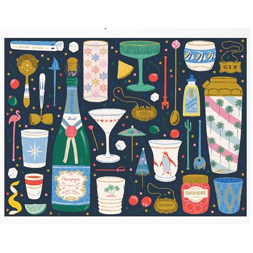 Merry Mixer 1000 Piece Foil Puzzle