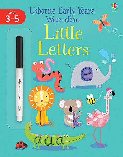 Little Letters (Usborne Early Years Wipe-Clean): 1