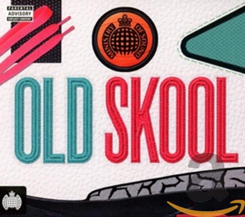 CD cover for “Old Skool” with colorful graphics and bold text.