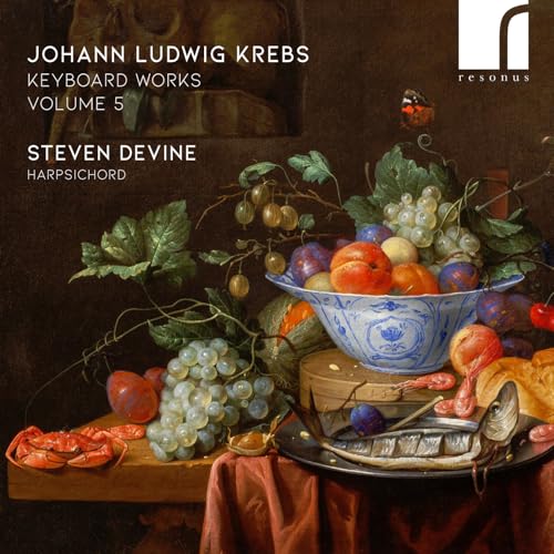 Steven Devine (harpsichord) - Krebs Keyboard Works Volume 5 [CD]
