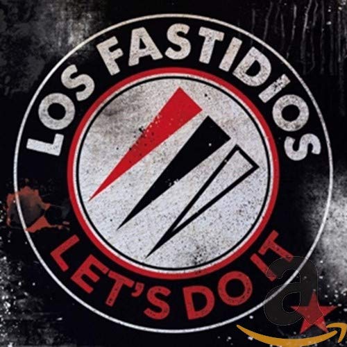 CD cover for Los Fastidios’ “Let’s Do It” with a circular logo.