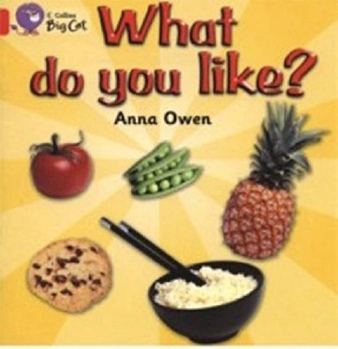 What Do You Like?: A non-fiction recount answering the question, What do you like to eat? (Collins Big Cat): Band 02b/Red B