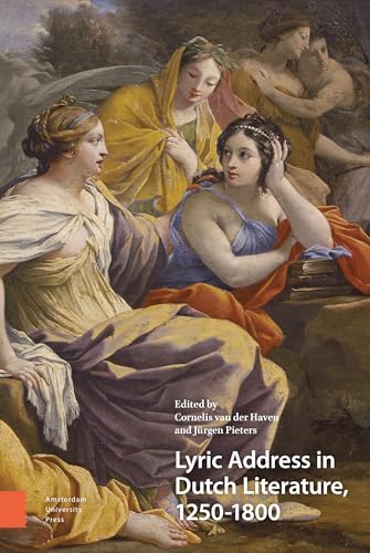 Book cover: “Lyric Address in Dutch Literature, 1250-1800” with classical painting.