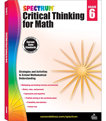 Spectrum Critical Thinking for Math Gr 6