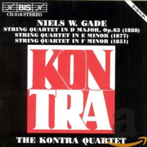 N.W. Gade - String Quartets (Kontra Quartet) [CD]