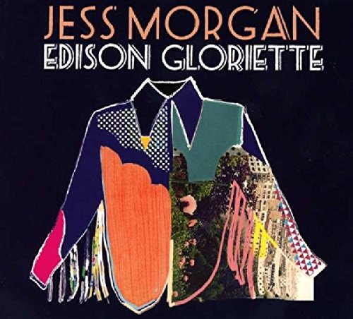 CD cover for Jess Morgan’s “Edison Gloriette” featuring a patchwork jacket.
