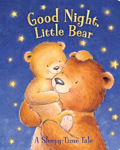 Cover of “Good Night, Little Bear” showing a mother and baby bear hugging.