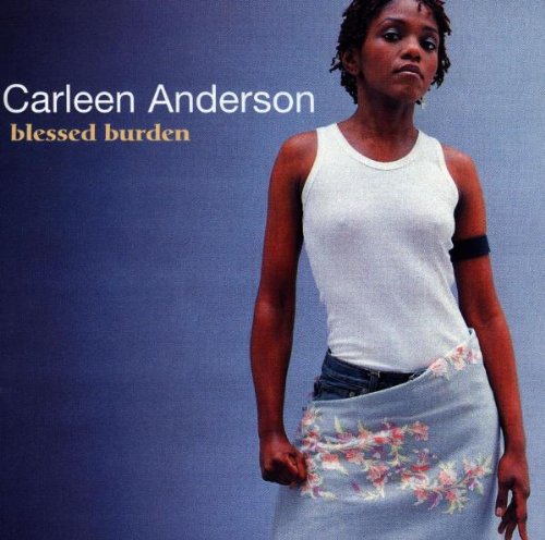 Carleen Anderson album cover, portrait of a woman in casual clothing.