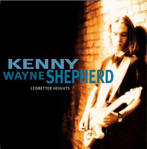Kenny Wayne Shepherd album cover, “Ledbetter Heights,” featuring a guitarist.