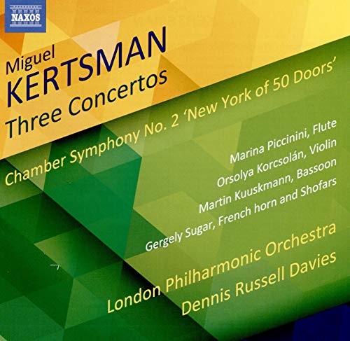 Piccinini/lpo/russell Davies - Kertsman/Three Concertos [CD]
