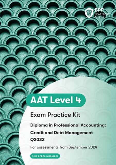 Green cover with "AAT Level 4 Exam Practice Kit" text and BPP logo.