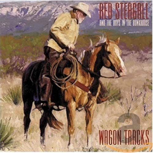 CD cover: Cowboy on horseback in a Western landscape.