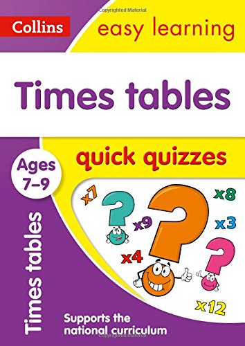 Times Tables Quick Quizzes Ages 7-9 (Collins Easy Learning KS2)